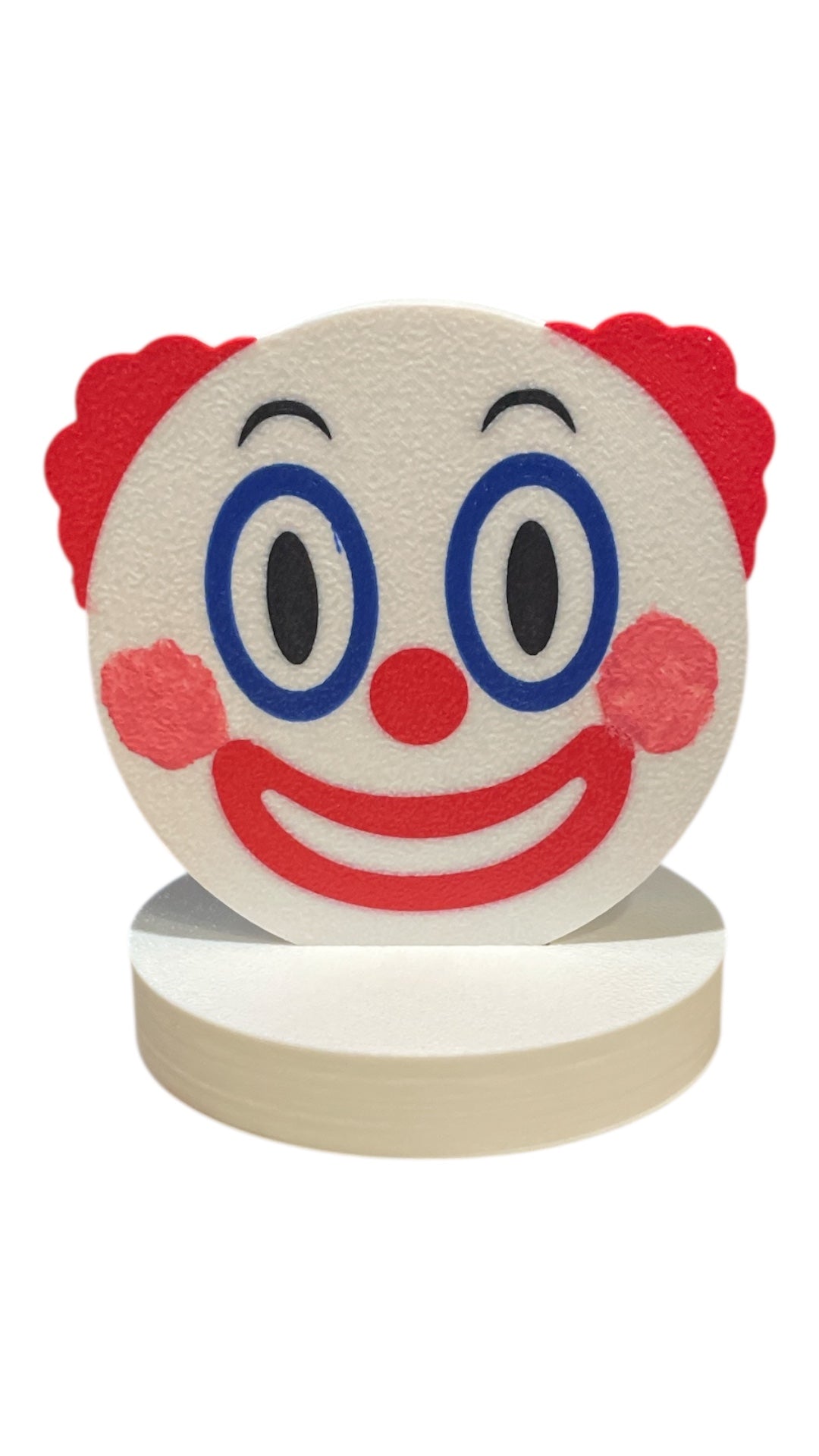 Clown vinyl charm