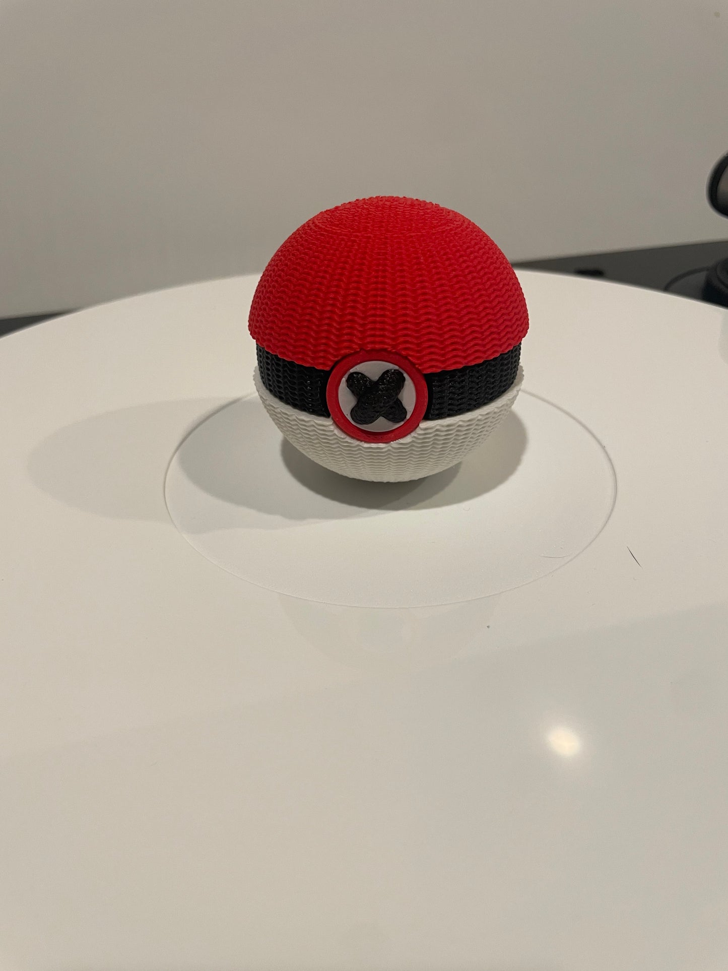 Poke ball vinyl charm