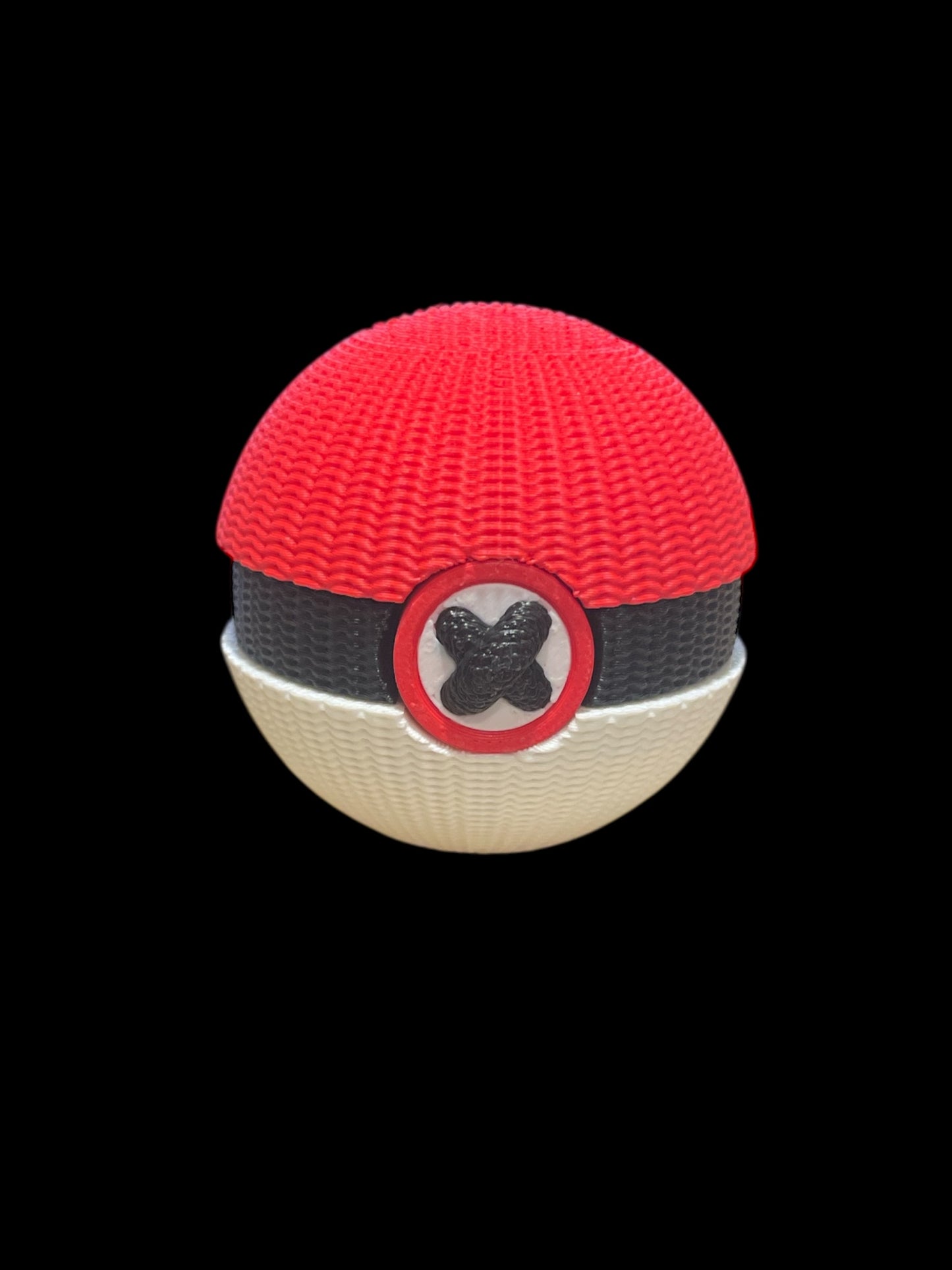 Poke ball vinyl charm