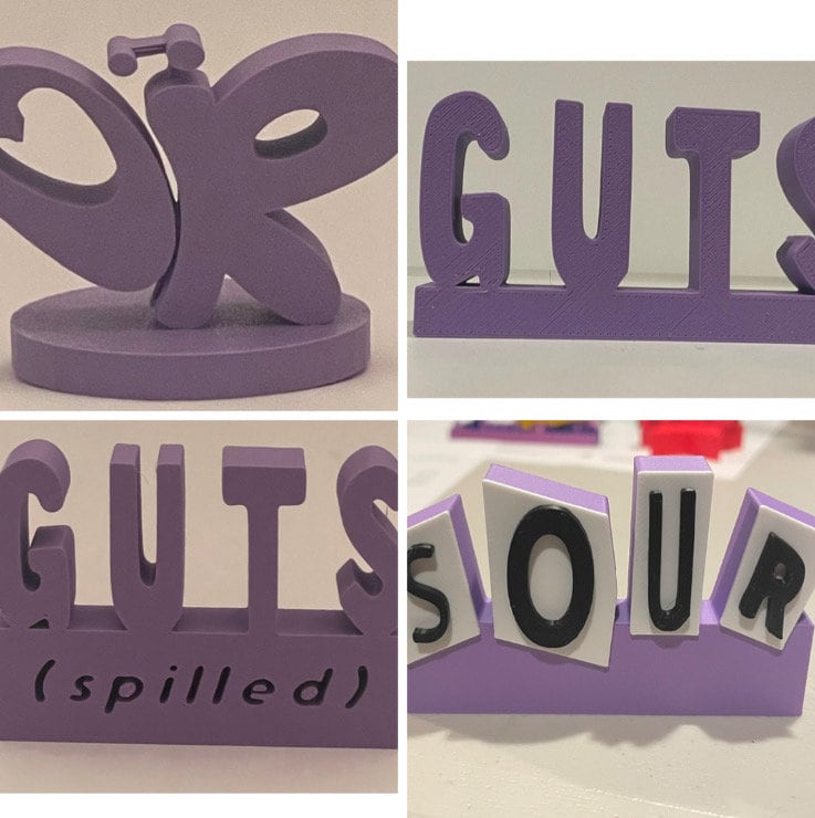 Olivia vinyl charms for your record player or display area